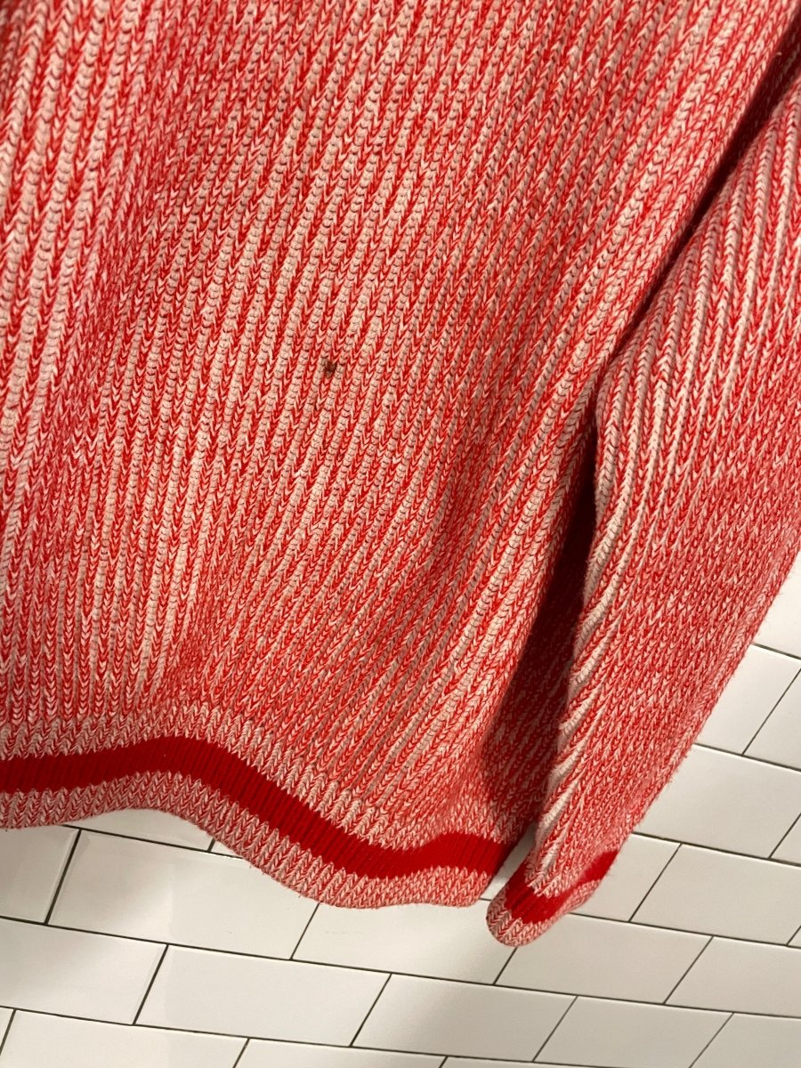 vintage 70s am&a's v - neck knit sweater - good market thrift store