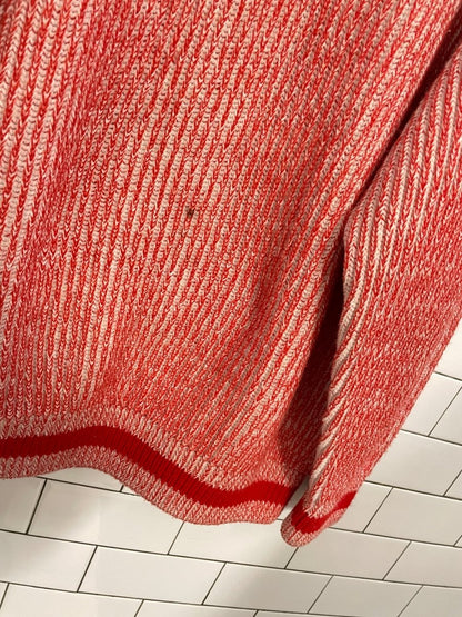 vintage 70s am&a's v - neck knit sweater - good market thrift store