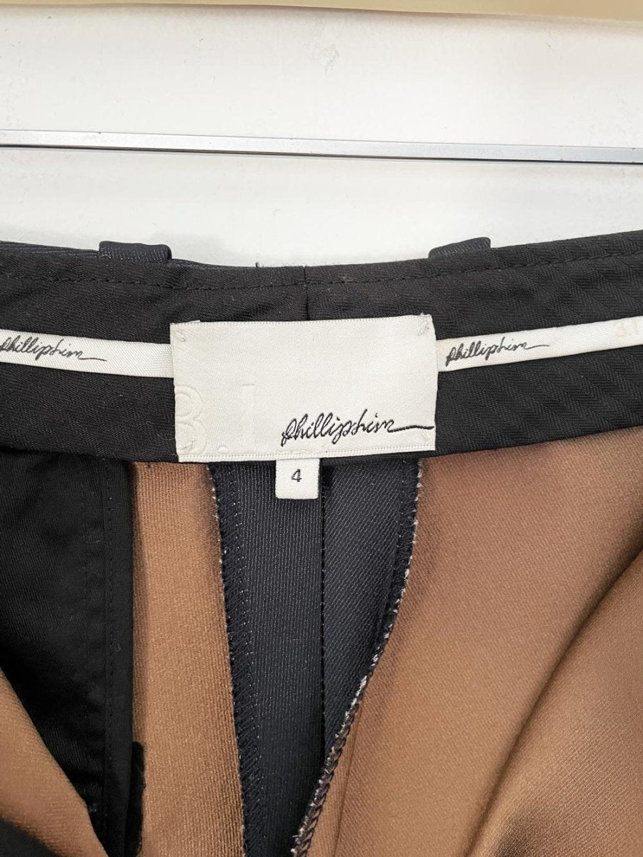 phillip lim 3.1 silk - blend trouser short - good market thrift store