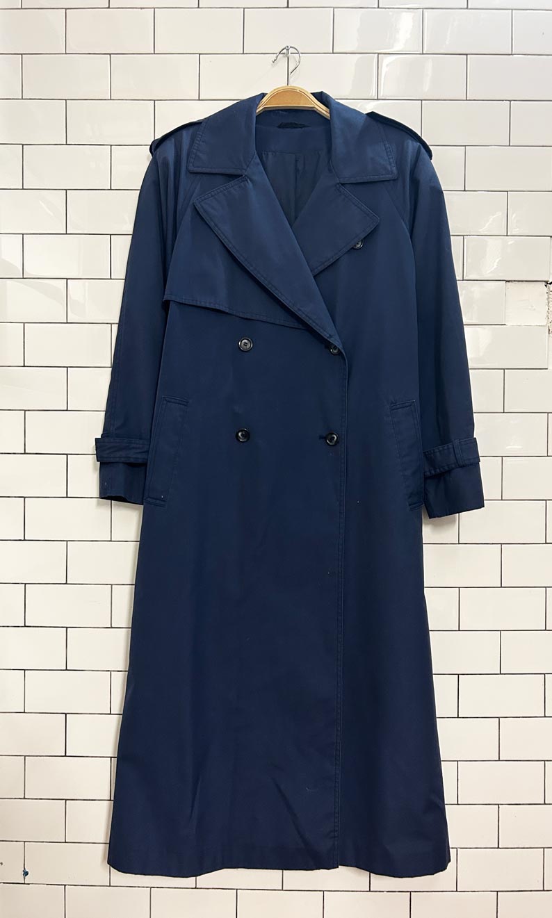 vintage 90s eaton classic trench coat - good market thrift store