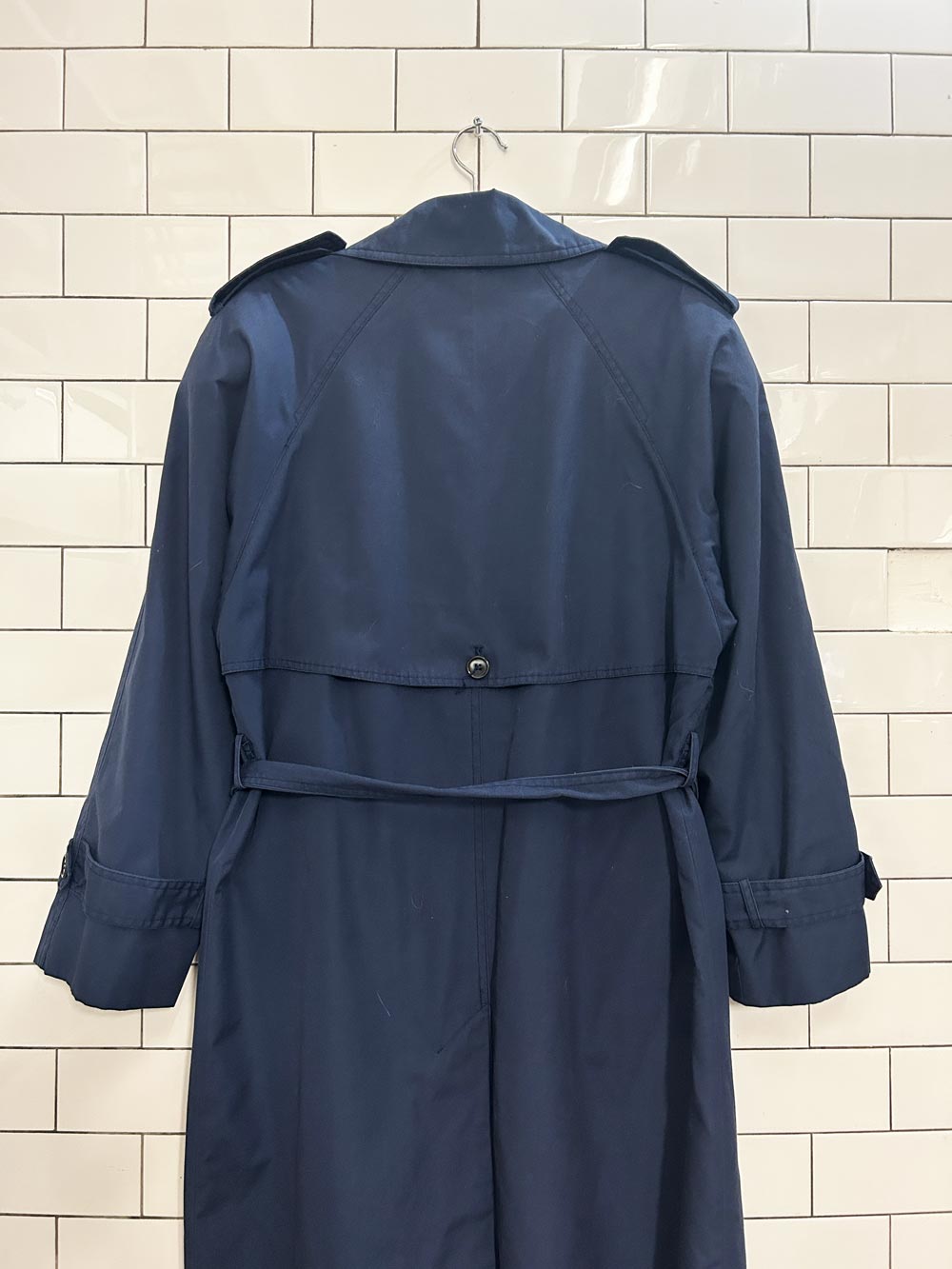 vintage 90s eaton classic trench coat - good market thrift store