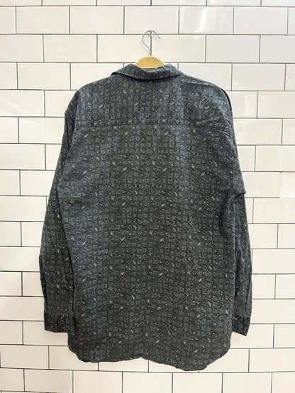 vintage 90s fyi private stock graphic shirt - good market thrift store