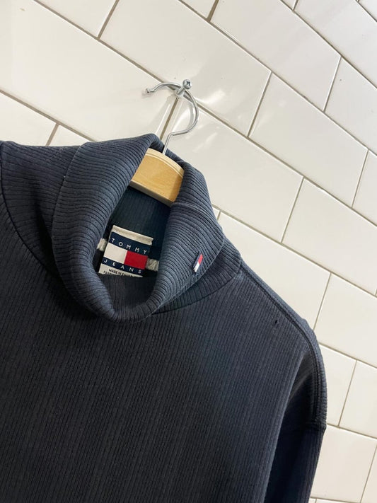 vintage 00s tommy hilfiger ribbed turtle - good market thrift store