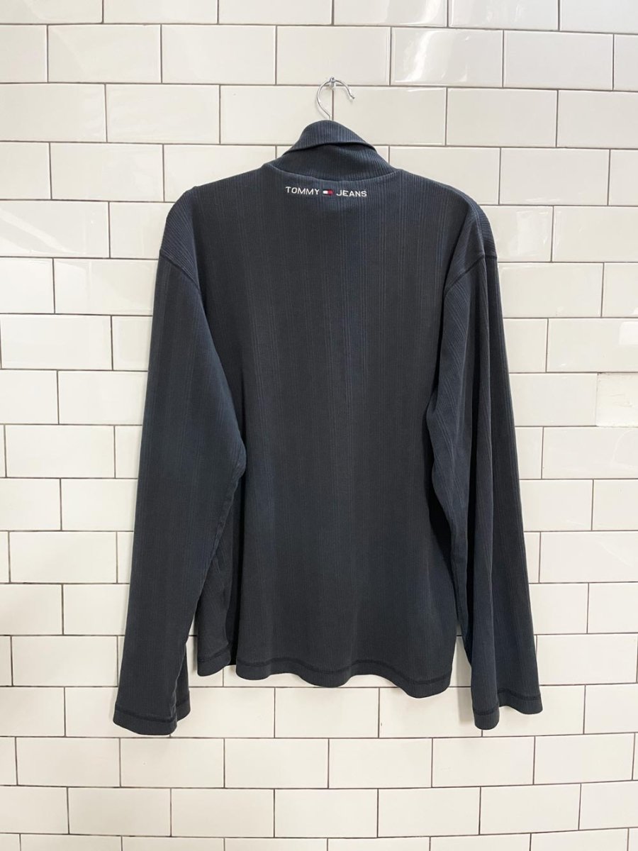 vintage 00s tommy hilfiger ribbed turtle - good market thrift store