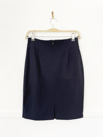sportmax wool - blend mini skirt - good market thrift store