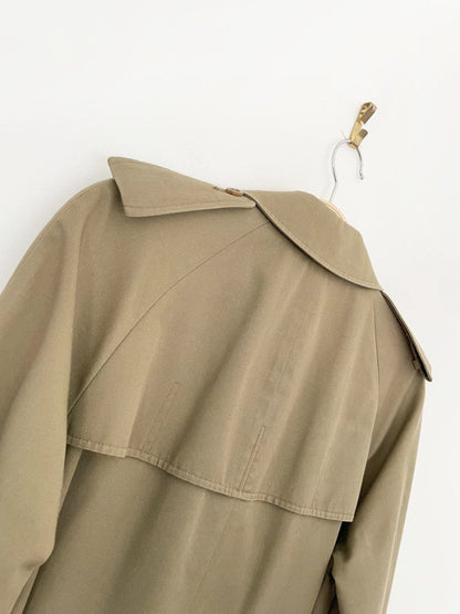 vintage aquascutum aqua 5 classic trench coat - good market thrift store