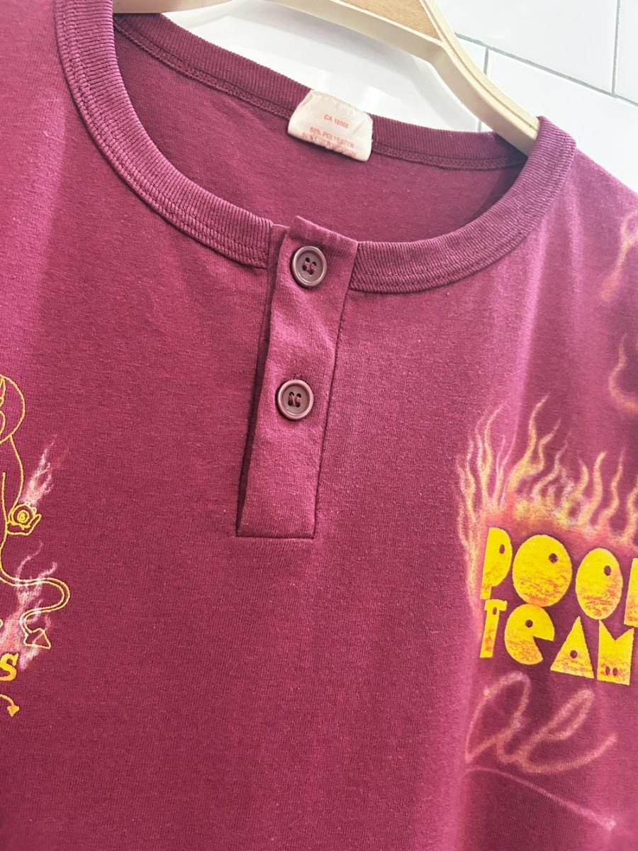 vintage 90s devils pool shirt x dempsey's grill house - good market thrift store