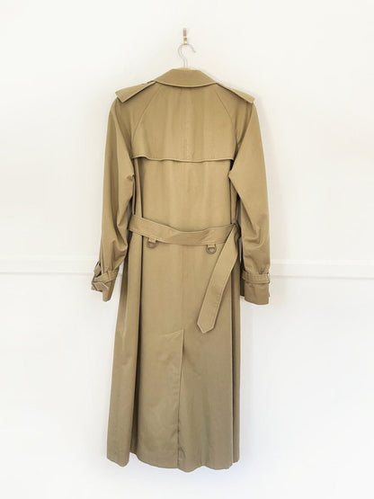 vintage aquascutum aqua 5 classic trench coat - good market thrift store