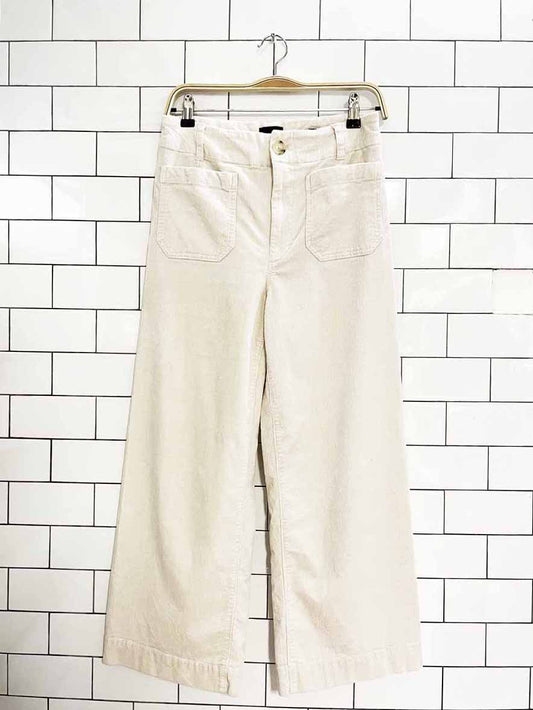 maeve the colette chunky cord wide leg pants | anthropologie