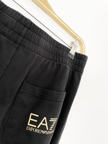 emporio armani 2021 EA7 side logo sweatpants - good market thrift store