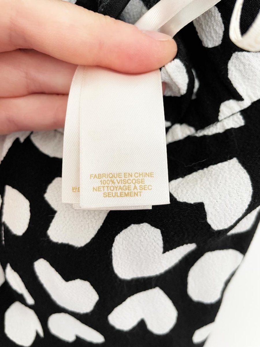 kate spade ria dancing hearts crepe joggers - good market thrift store