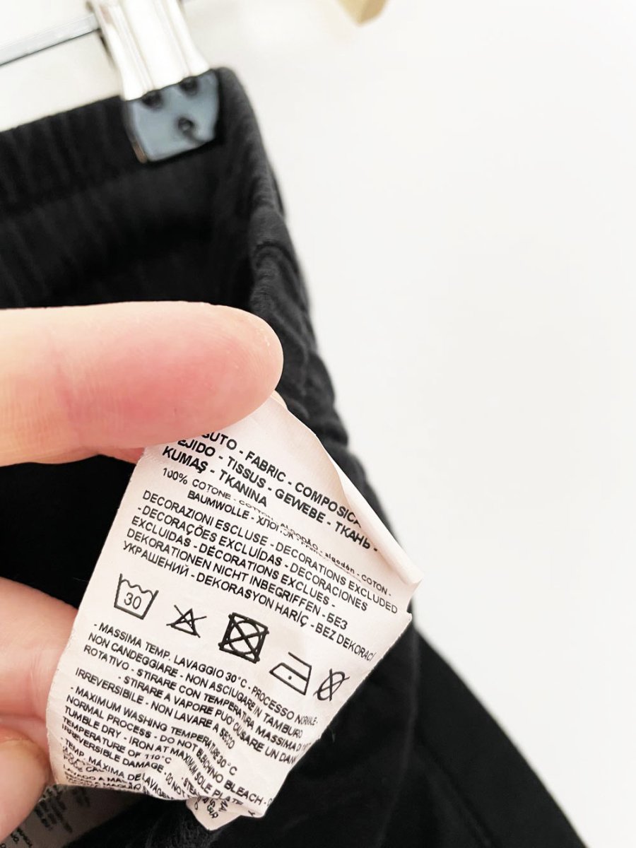 emporio armani 2021 EA7 side logo sweatpants - good market thrift store