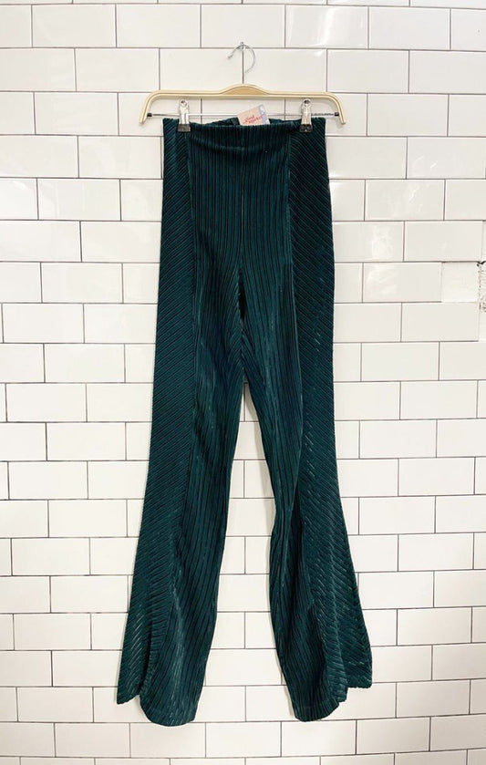 free people velvet pull on flare - good market thrift store