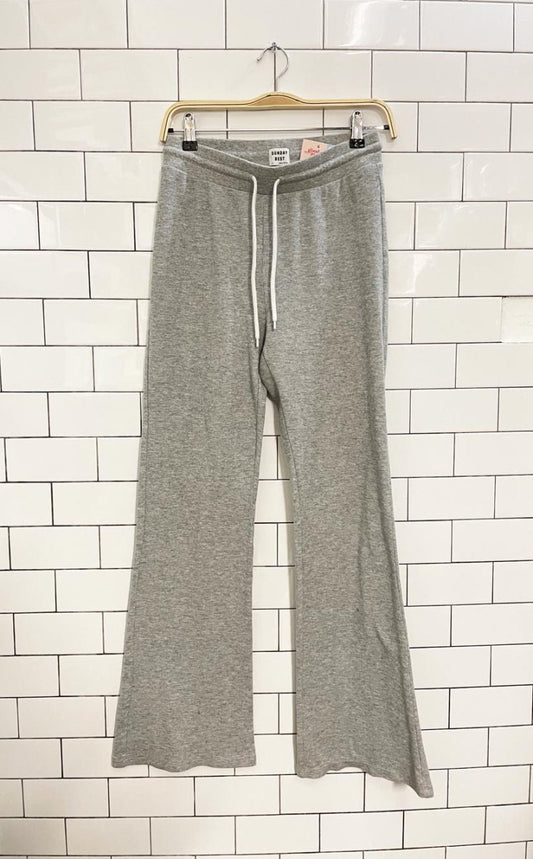 sunday best waffle flare leg pant - good market thrift store