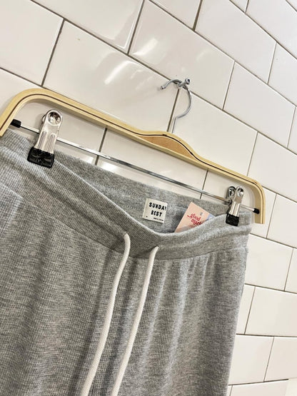 sunday best waffle flare leg pant - good market thrift store