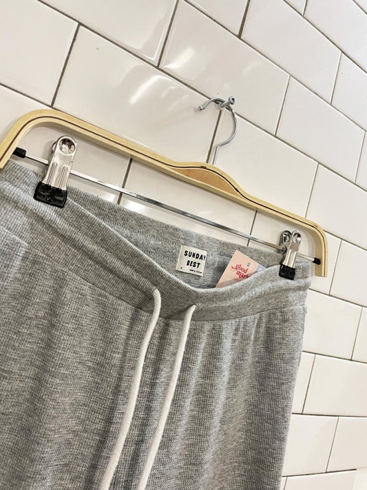 sunday best waffle flare leg pant - good market thrift store