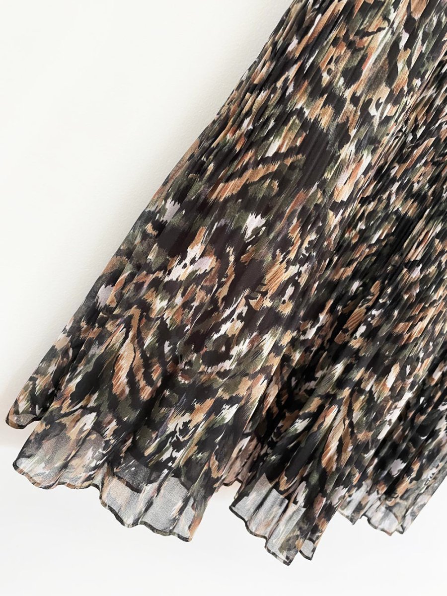 ted baker lemmie pleated skirt knit top midi dress - good market thrift store