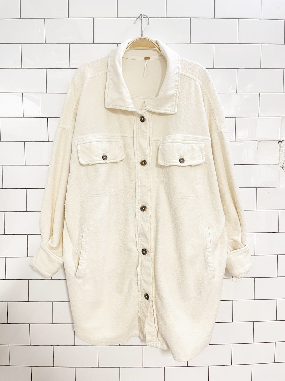 free people ruby oversized shirt jacket