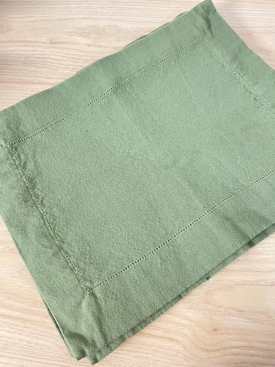 x4 woven cotton placemats - good market thrift store