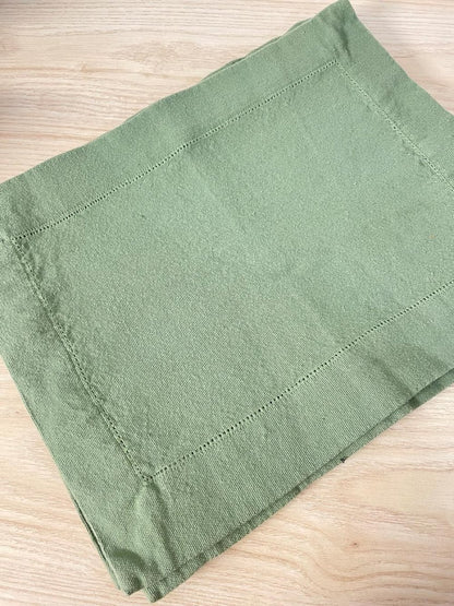 x4 woven cotton placemats - good market thrift store