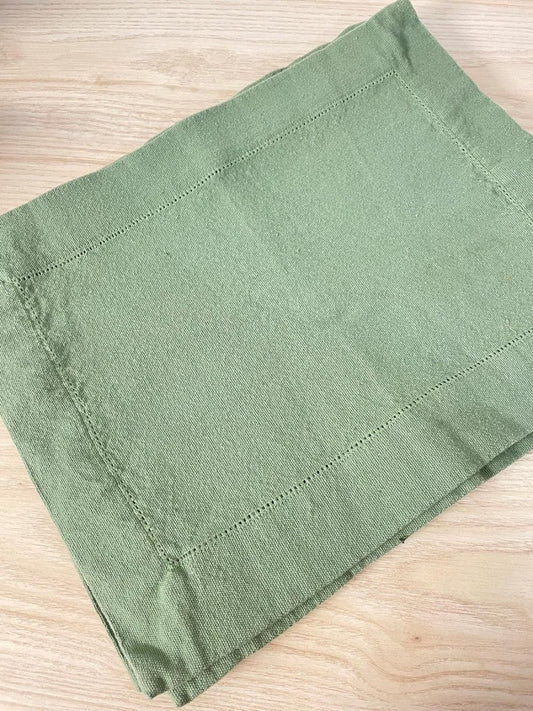 x4 woven cotton placemats - good market thrift store