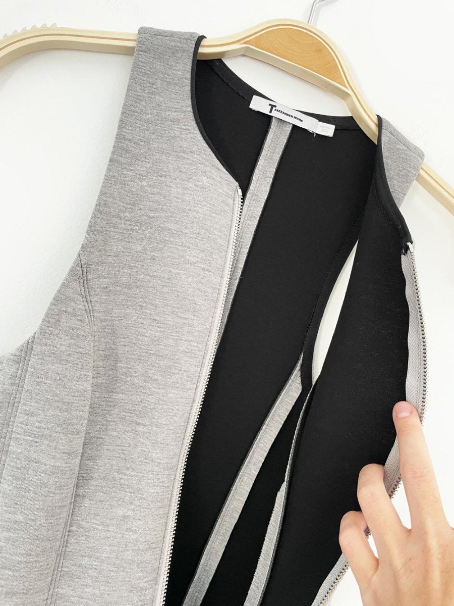 T alexander wang scuba pleated mini dress - good market thrift store