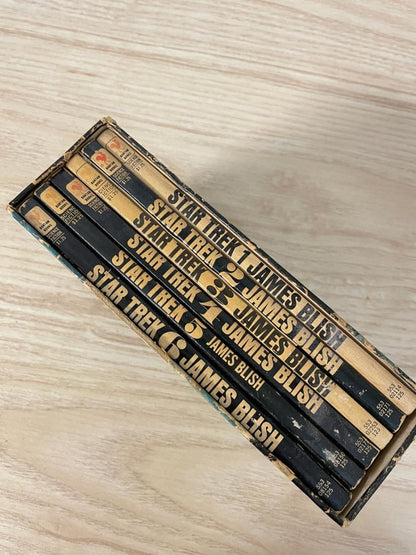 vintage 1967 star trek 6 - book set - good market thrift store