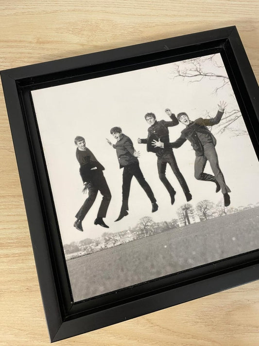 home sense mounted beatles print - good market thrift store