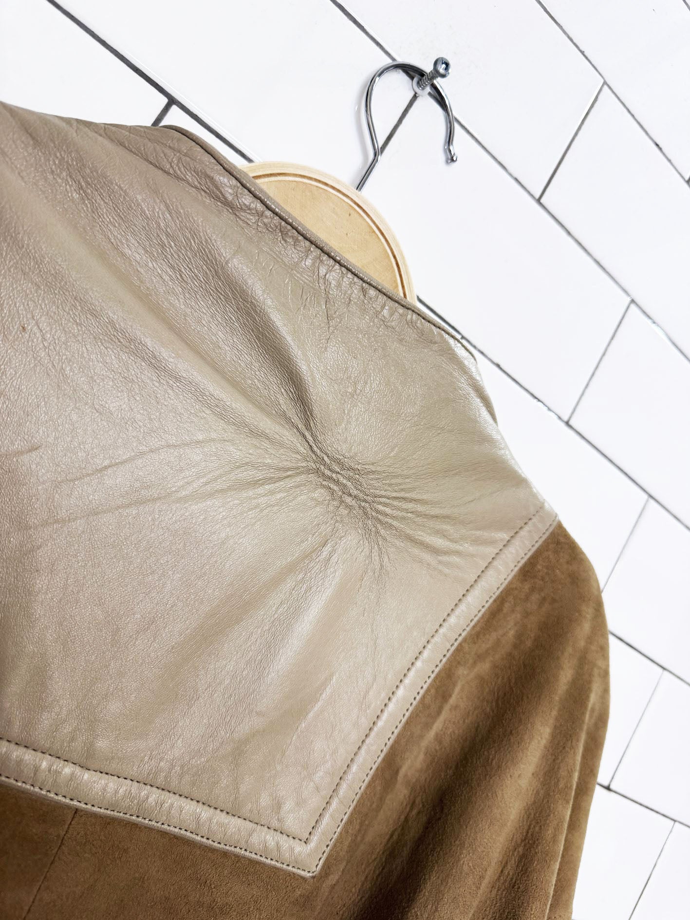vintage 60s sills a bonnie cashin design lamb suede belted turnlock jacket