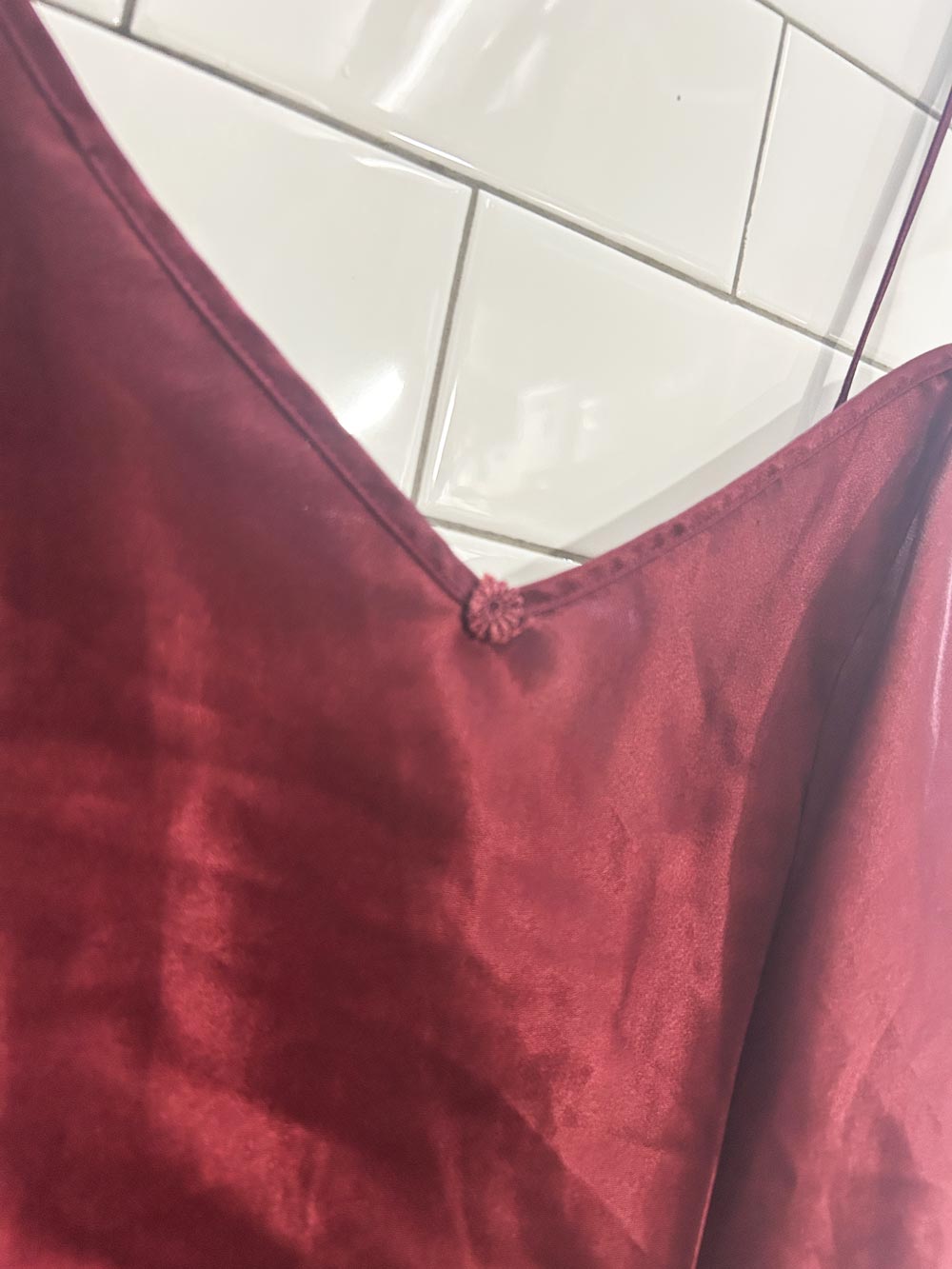 vintage 00s la senza satin slip dress - good market thrift store