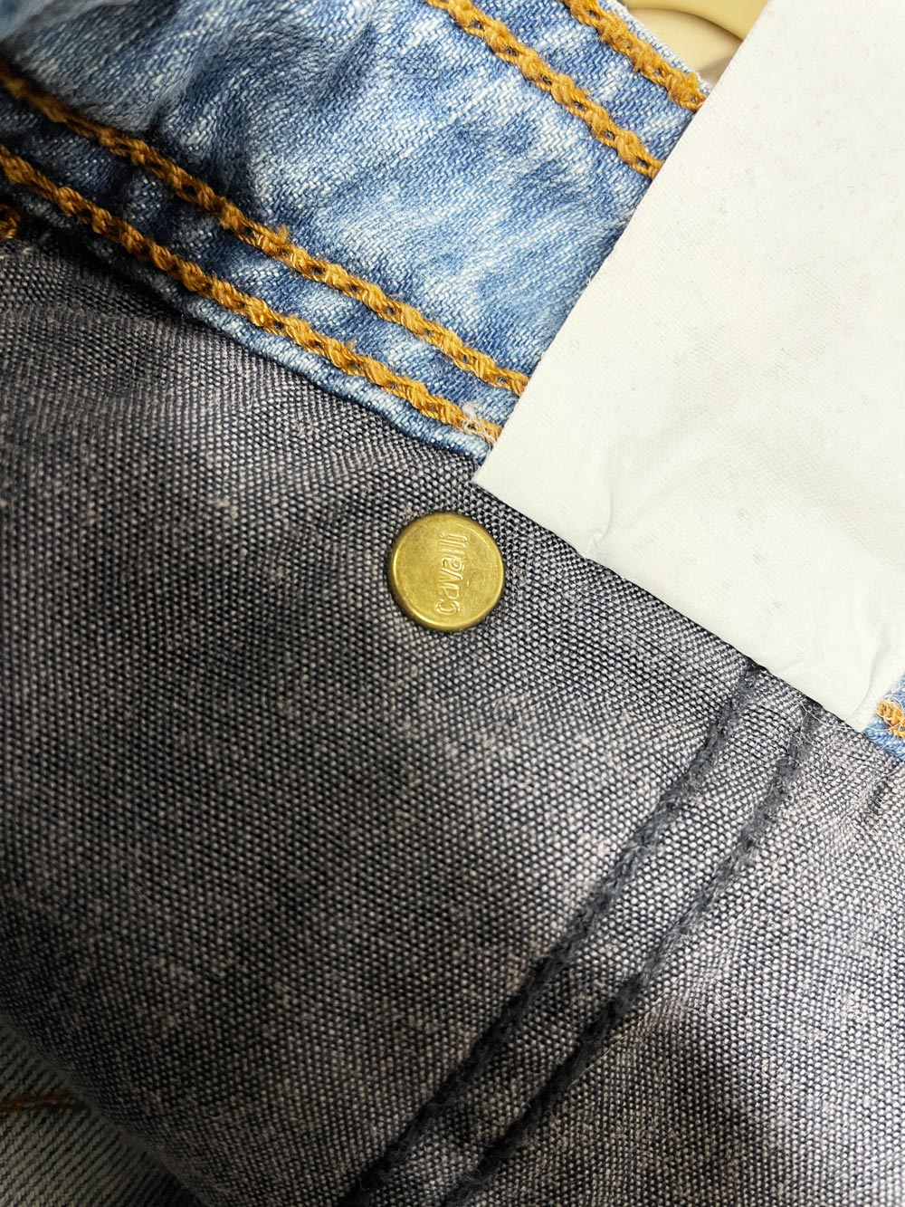 y2k roberto cavalli low rise denim shorts | made in Italy