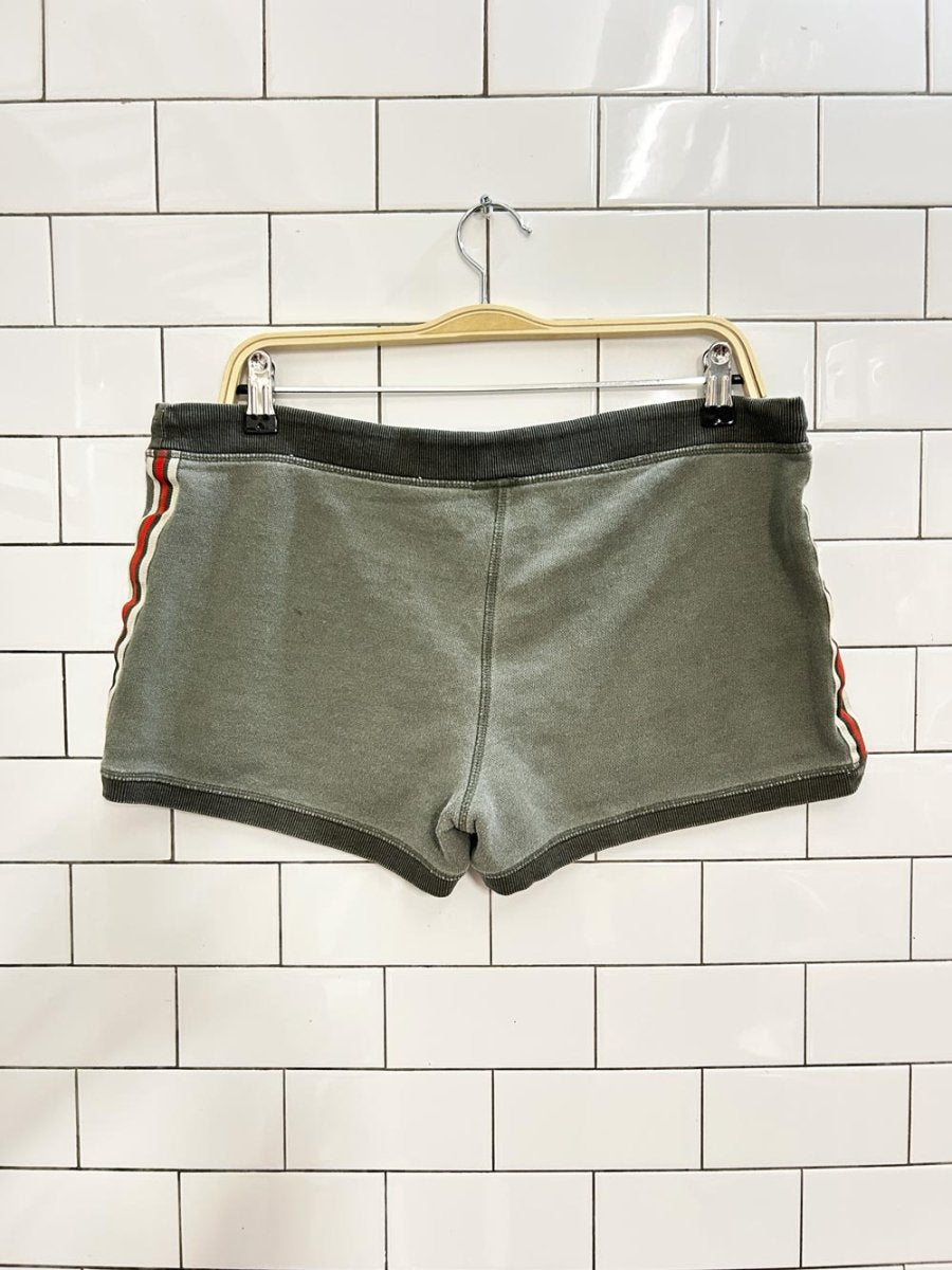 y2k low rise brody gym shorts - good market thrift store