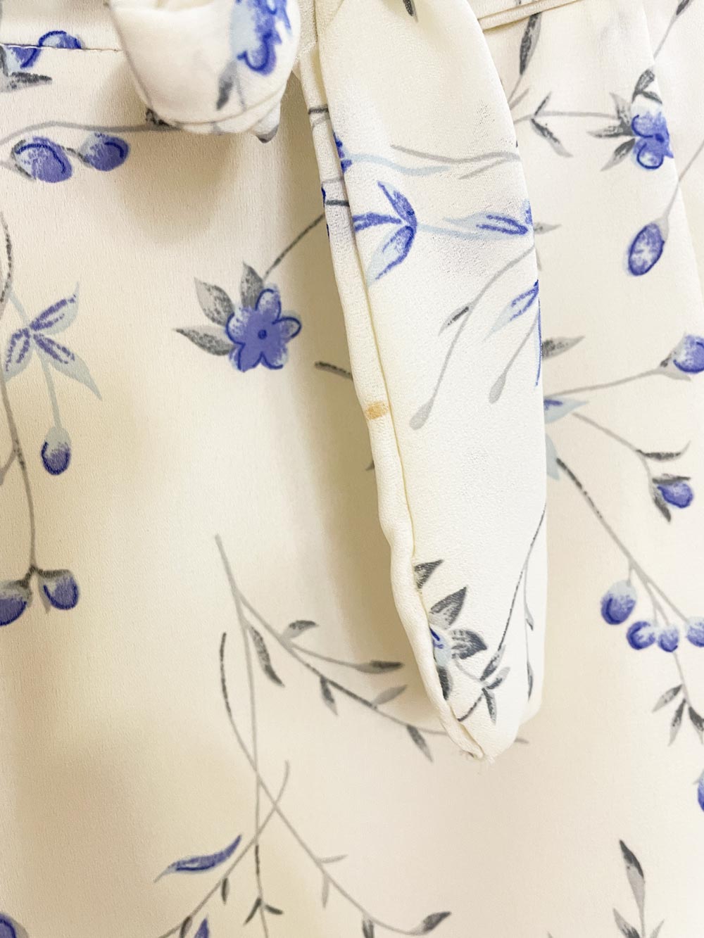 vintage 90s northern traditions micro floral minimal midi skirt