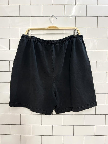 vintage wild palms sweat shorts - good market thrift store