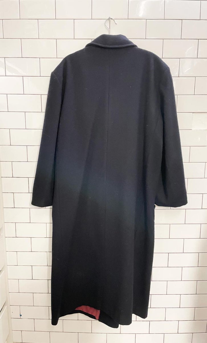 vintage miss bobbie pure wool long coat - good market thrift store