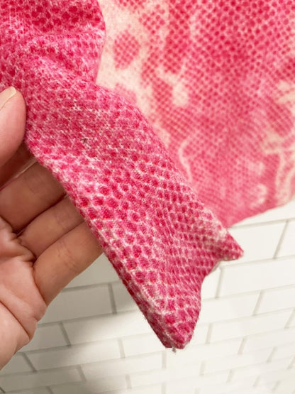 equipment femme 100% cashmere snake print sweater - good market thrift store