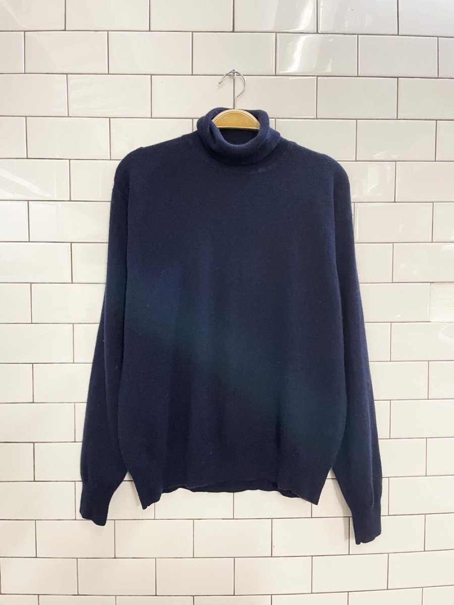 vintage 00s ONE silk - cashmere turtleneck - good market thrift store