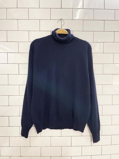 vintage 00s ONE silk - cashmere turtleneck - good market thrift store