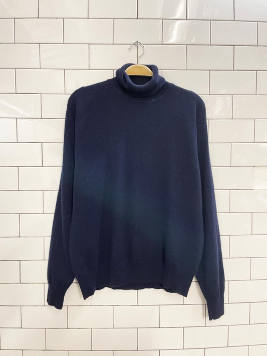 vintage 00s ONE silk - cashmere turtleneck - good market thrift store