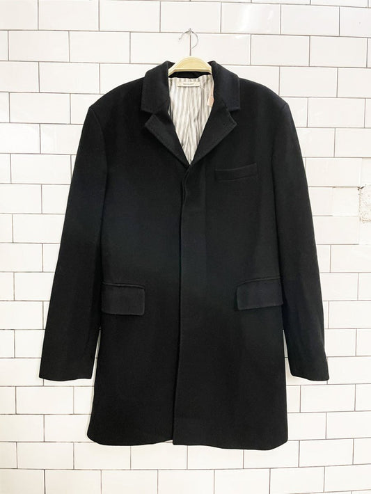club monaco classic felted wool top coat - good market thrift store