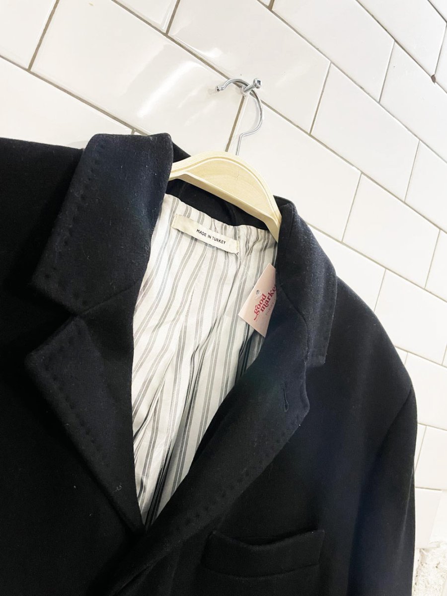club monaco classic felted wool top coat - good market thrift store