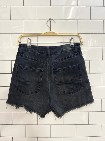 ae high rise cut off denim shorts - good market thrift store