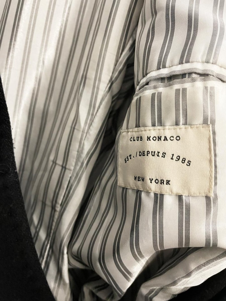 club monaco classic felted wool top coat - good market thrift store