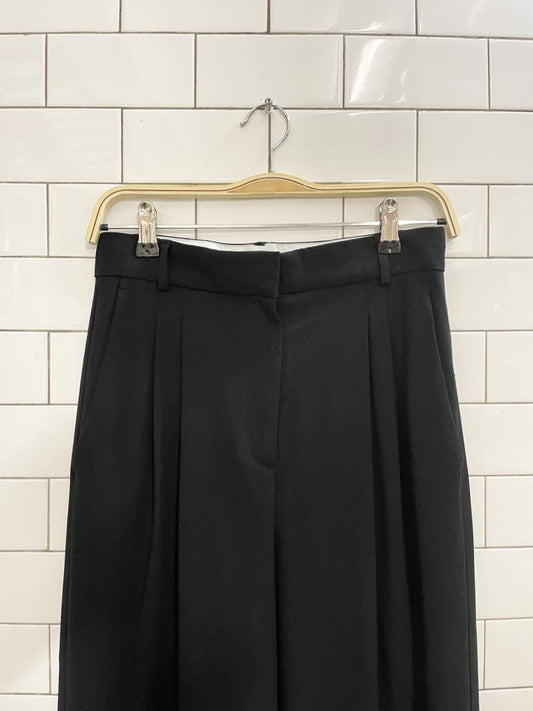 dynamite high rise pleated wide leg trouser - good market thrift store