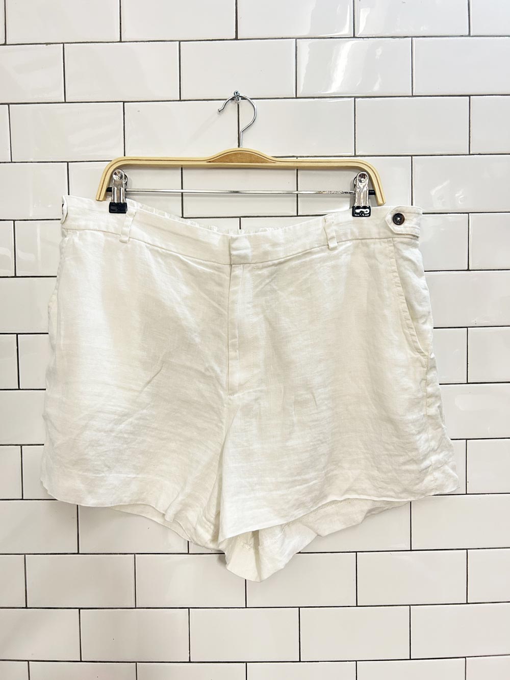lord+taylor linen shorts - good market thrift store
