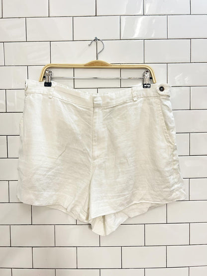 lord+taylor linen shorts - good market thrift store