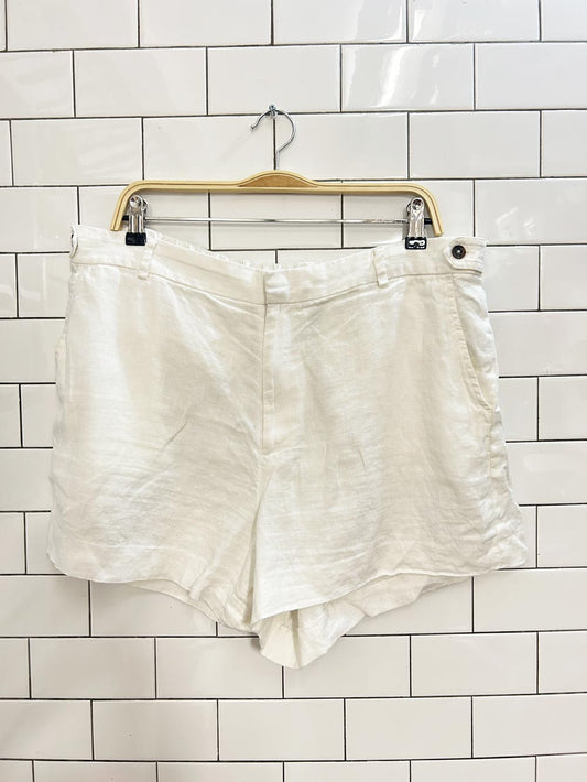 lord+taylor linen shorts - good market thrift store