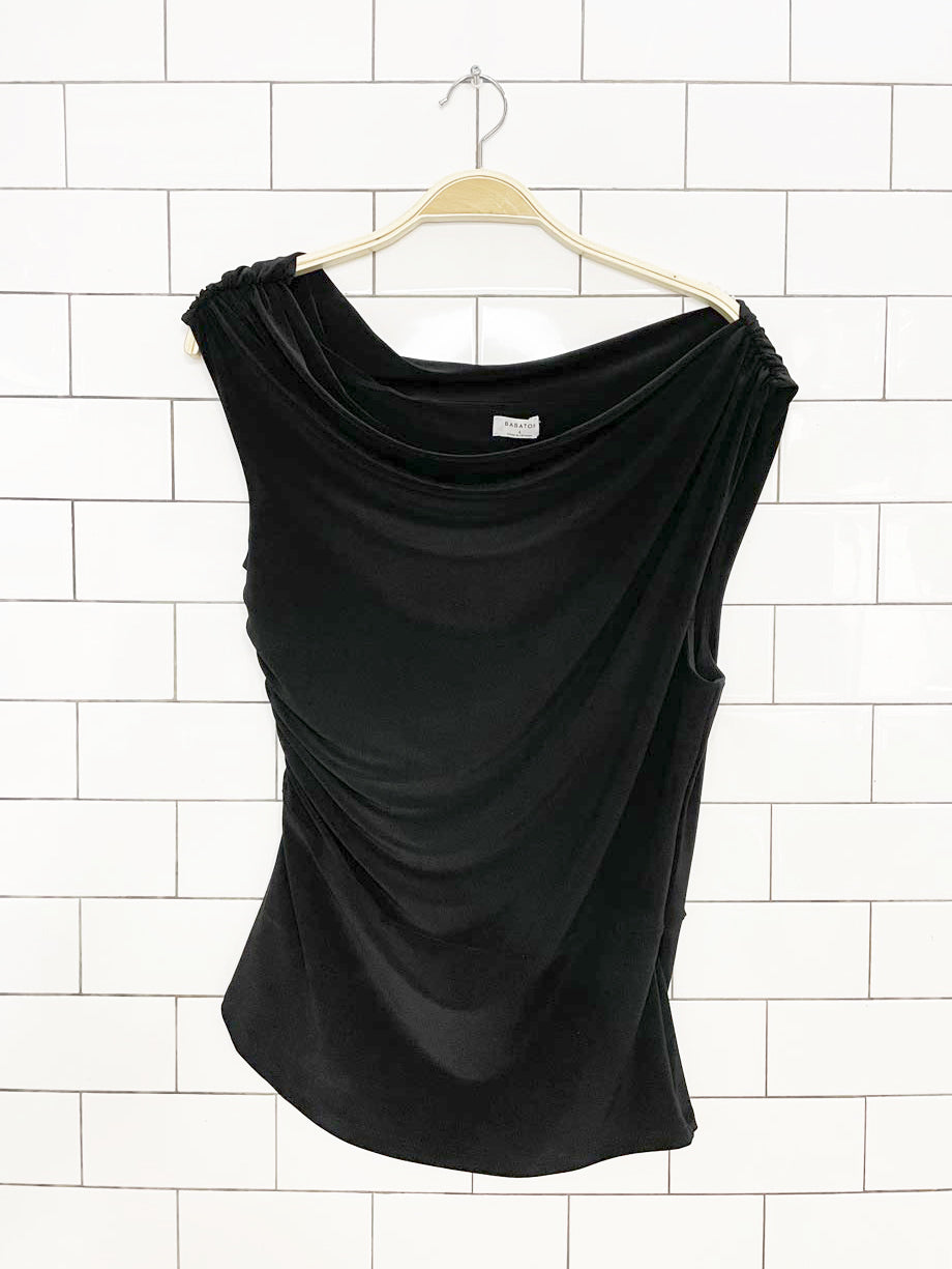 babaton smooth matter off shoulder gallery top | aritzia