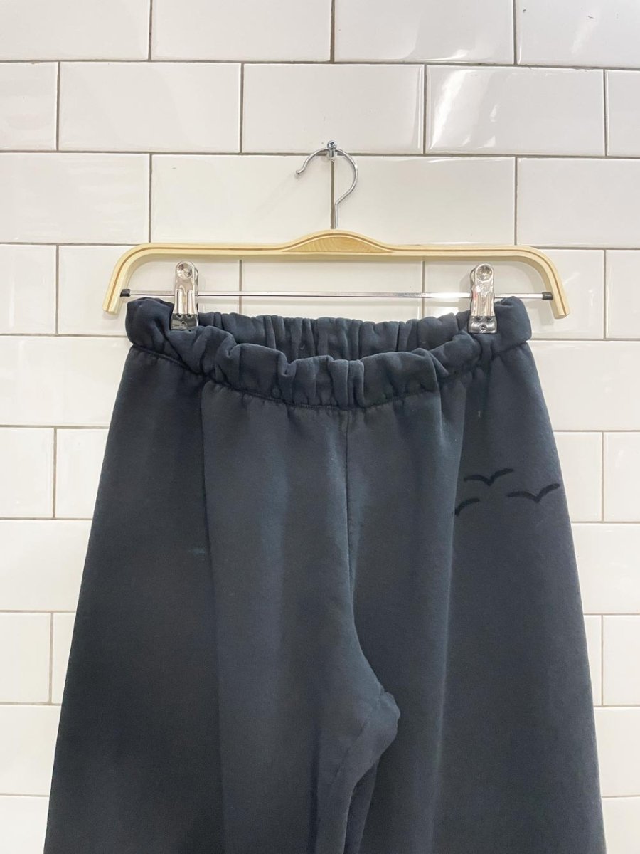 lazypants cozy black sweatpants - good market thrift store