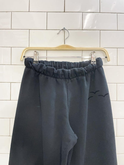 lazypants cozy black sweatpants - good market thrift store